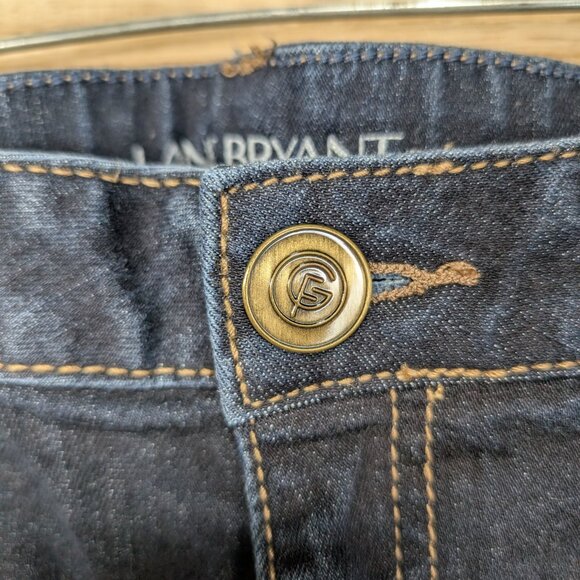 Lane Bryant Bootcut Jeans Dark Blue Denim Genius Fit Size 20 Reg - Picture 7 of 13